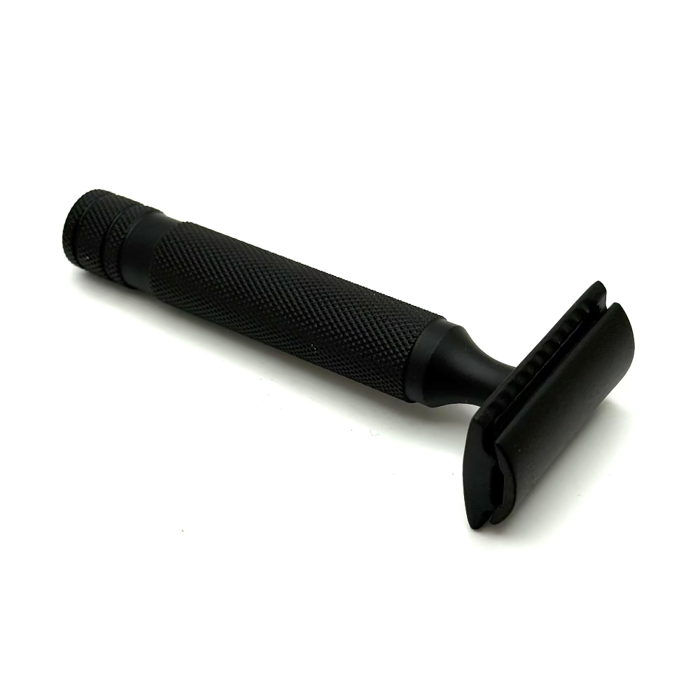 TRC Matte Black 9B Double Edge Safety Razor