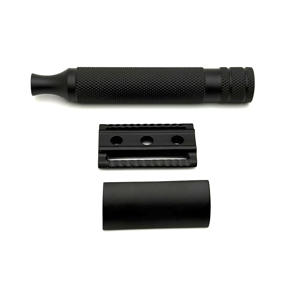 TRC Matte Black 9B Double Edge Safety Razor