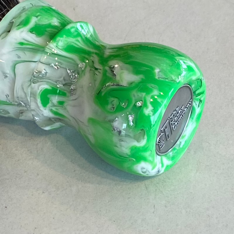 TRC - Paddy's Potion-  26mm Raw Doughknot Bulb Knot - Matte Resin Handle Shaving Brush