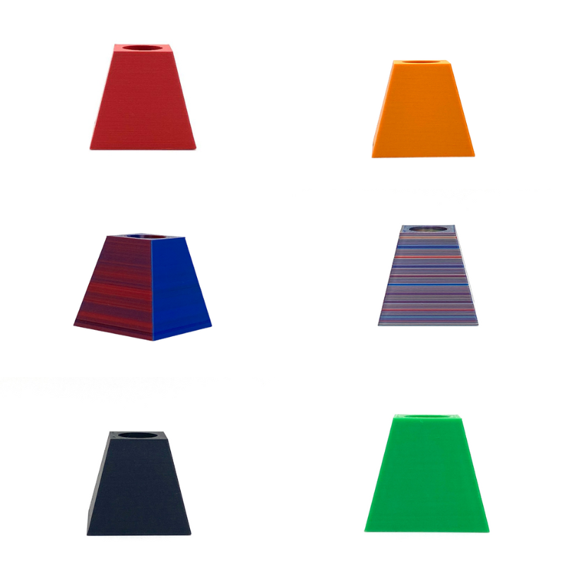 TRC - Safety Razor Stand - Pyramid - Choose Your Color
