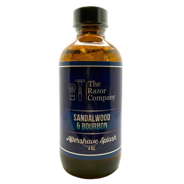 TRC Sandalwood Bourbon Aftershave Splash 4oz