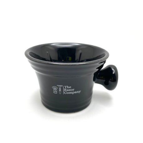TRC - Shaving Mug - Apothecary Style - Black Porcelain