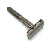 TRC - Titanium Double Edge Safety Razor - Tumbled Finish
