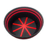 TRC - Unbreakable Lather Bowl - Black with Red Stripes