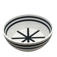 TRC Unbreakable Marble & Black Stripes Lather Bowl