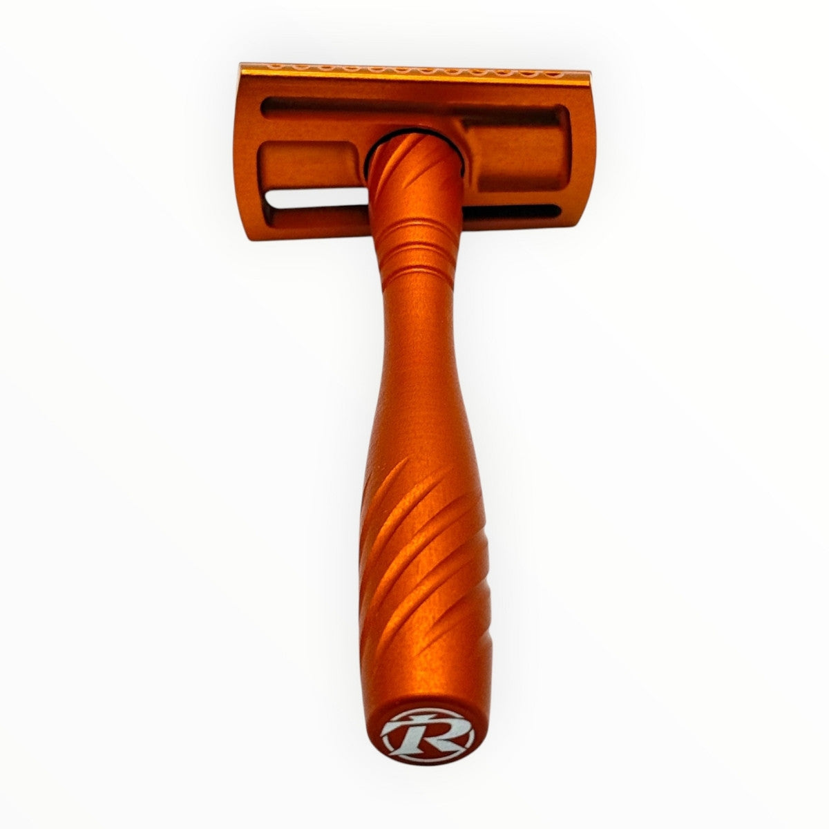 Trident Razors Varukh Helical Slant Razor Orange | The Razor Company