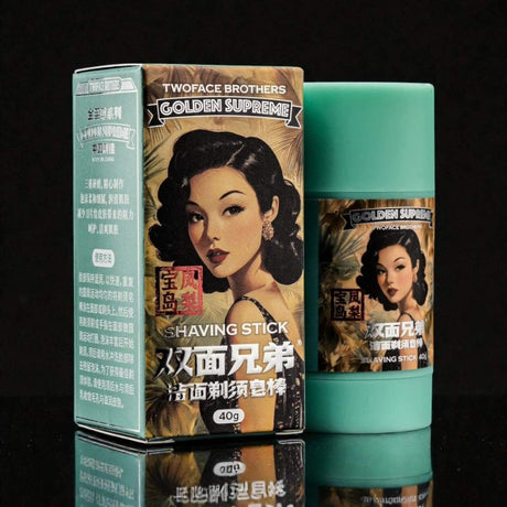 TwoFace Brothers Golden Supreme Shaving Stick Baodao Pineapple
