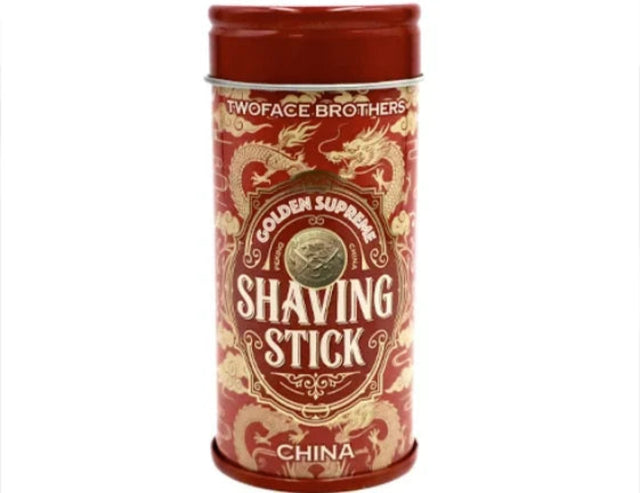 TwoFace Brothers Golden Supreme Shaving Stick China 1.5oz
