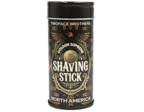 TwoFace Brothers Golden Supreme Shaving Stick North America 1.5oz