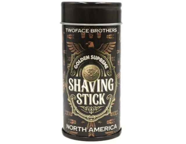 TwoFace Brothers Golden Supreme Shaving Stick North America 1.5oz