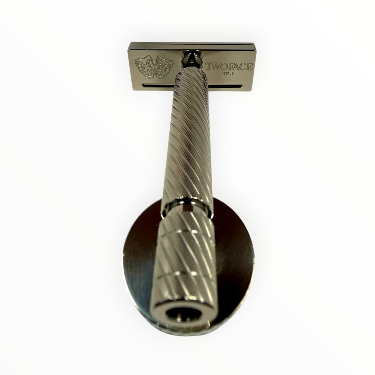 TwoFace Brothers TF 1 TC4 Titanium Single Edge Safety Razor
