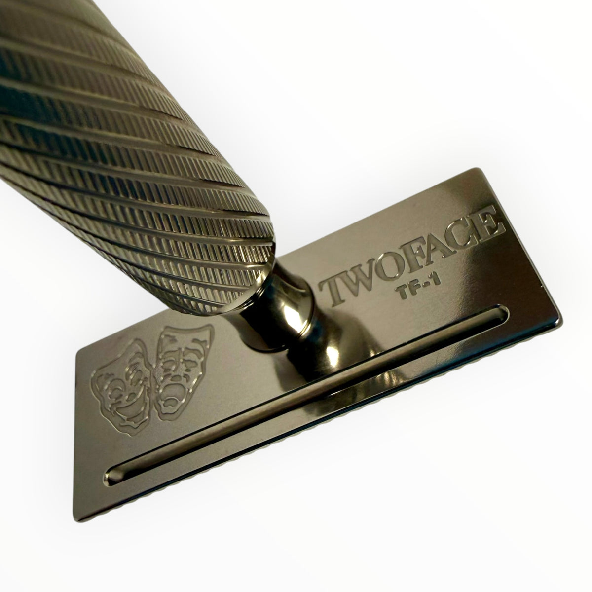 TwoFace Brothers TF 1 TC4 Titanium Single Edge Safety Razor
