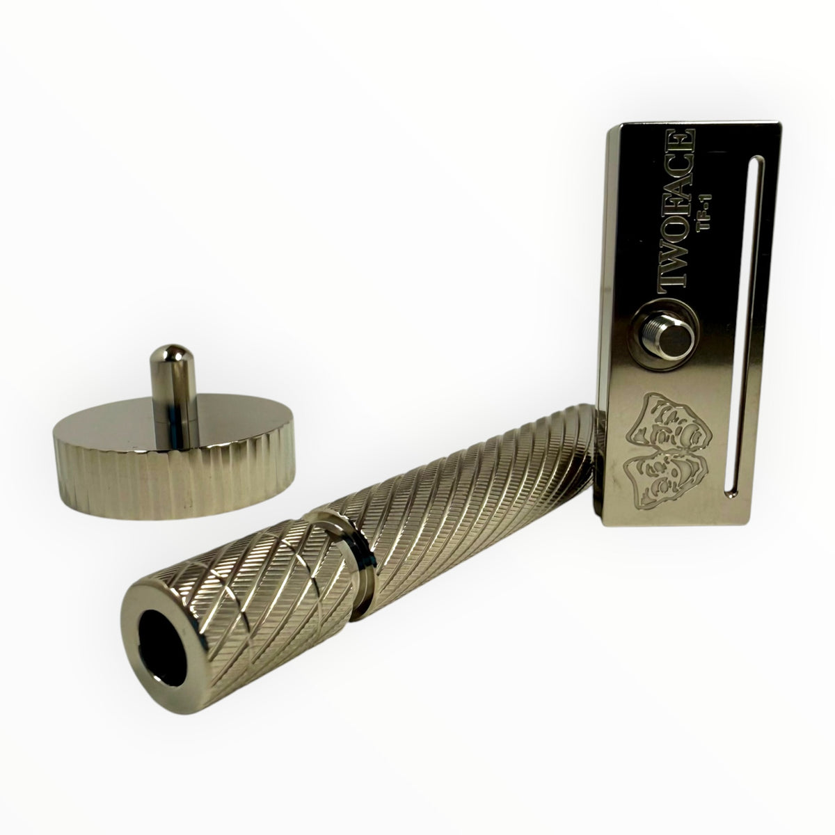 TwoFace Brothers TF 1 TC4 Titanium Single Edge Safety Razor
