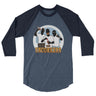 The Uncorkers - 3/4 sleeve raglan shirt