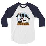The Uncorkers - 3/4 sleeve raglan shirt