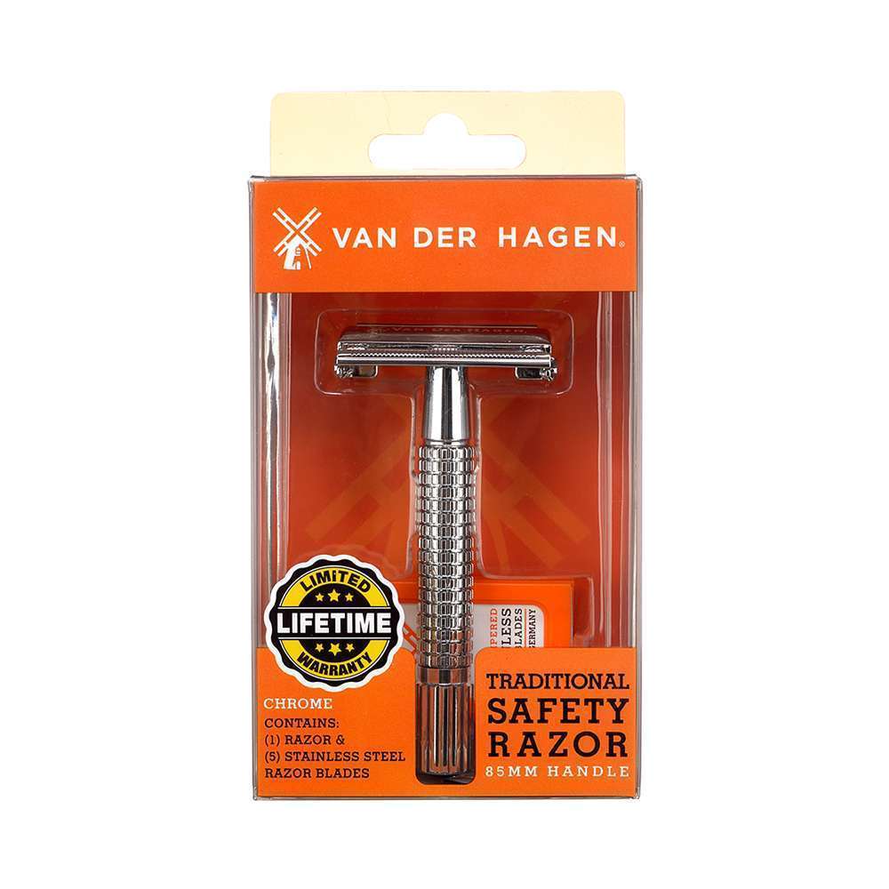 Van Der Hagen Traditional Safety Razor 85mm | The Razor Company