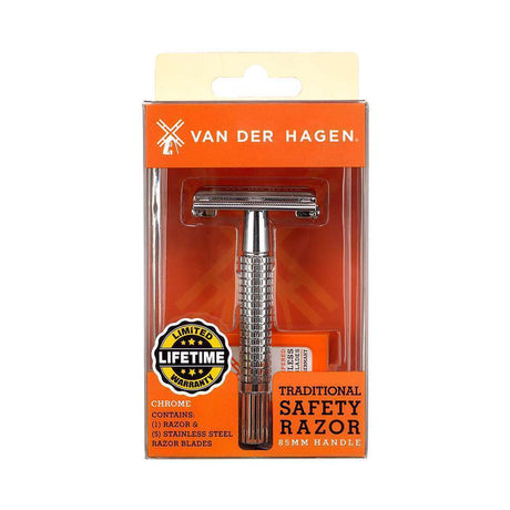 Van Der Hagen Traditional Safety Razor 85mm