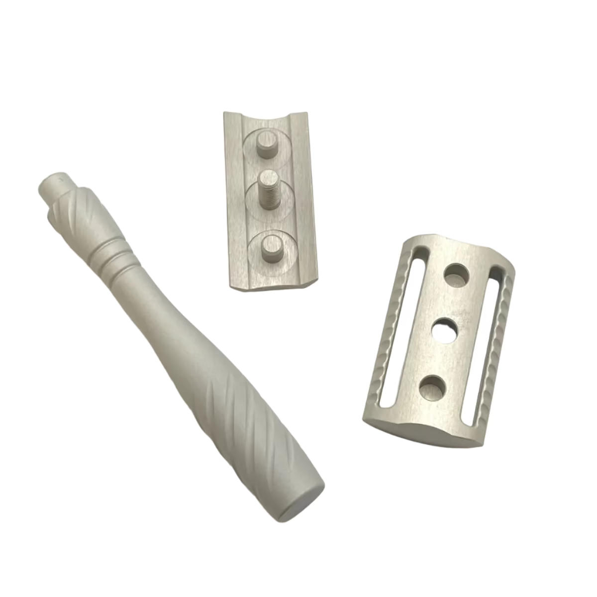 Varukh Helical Slant Aluminum Safety Razor