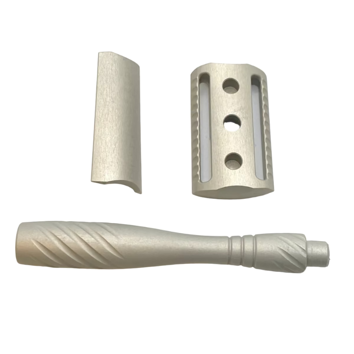 Varukh Helical Slant Aluminum Safety Razor