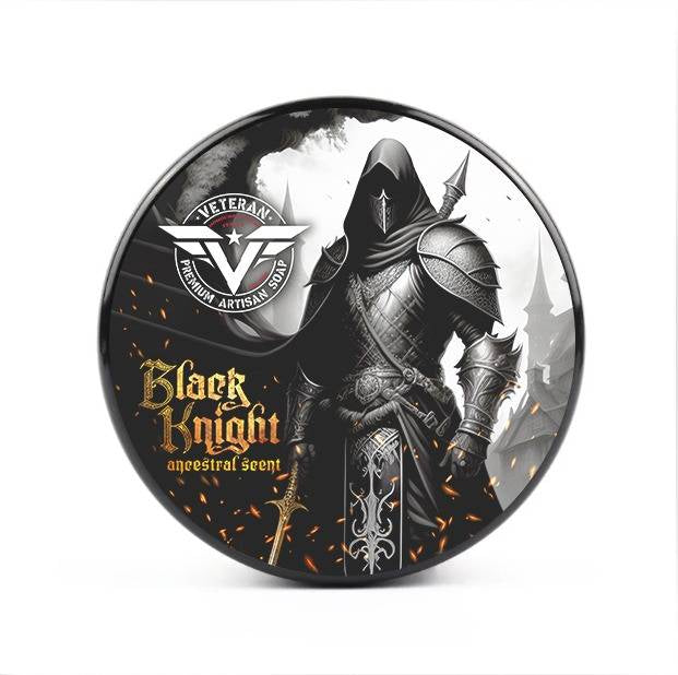 Veteran Soap Co. - Black Knight - Shaving Soap - 4.9oz