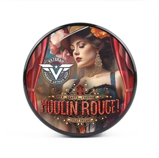 Veteran Soap Co. - Moulin Rouge  - Shaving Soap - 4.9oz