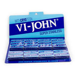 Vi-John Super Stainless Double Edge Razor Blades Pack of 10