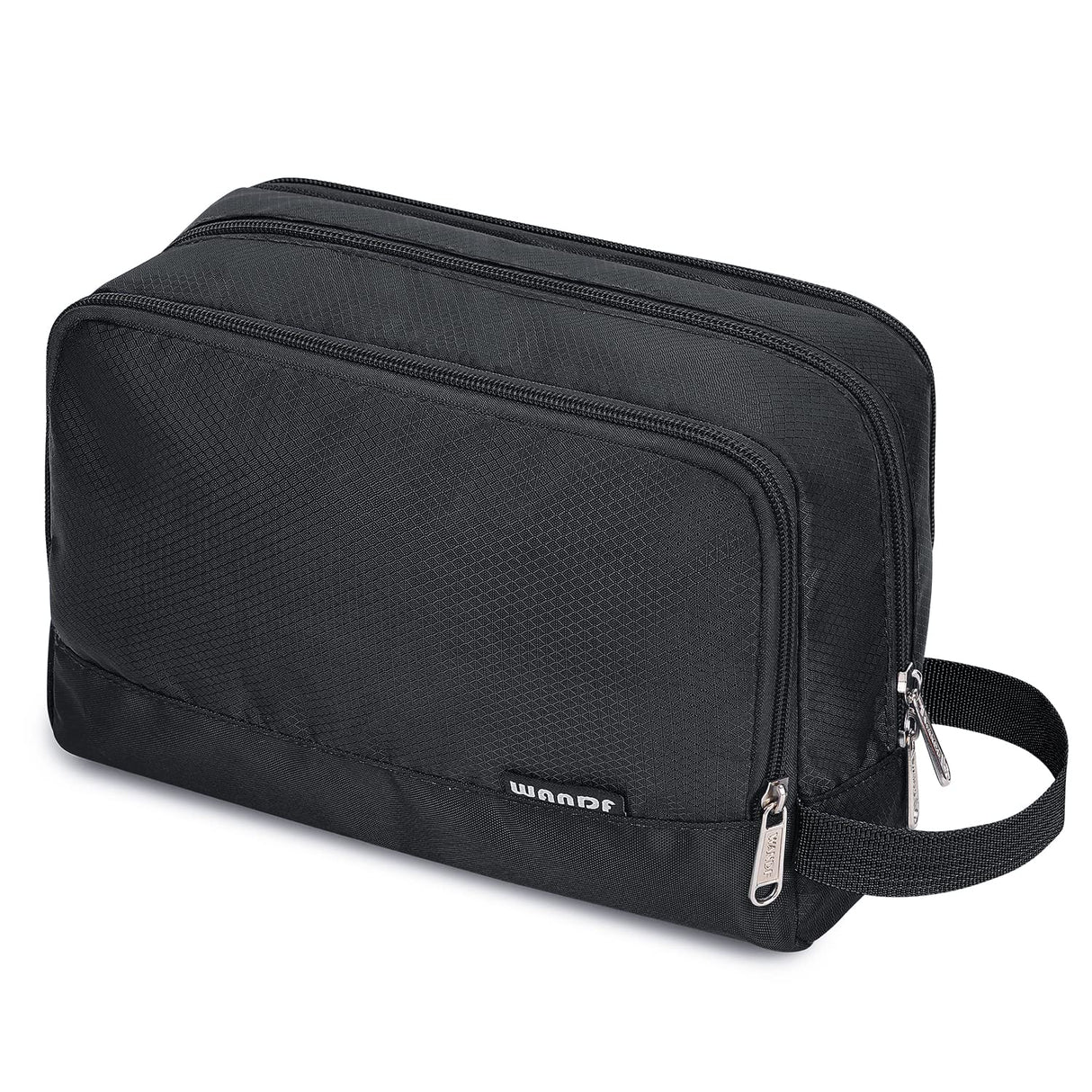 Wandf - Shaving and Grooming Travel Dopp Kit - Pure Black