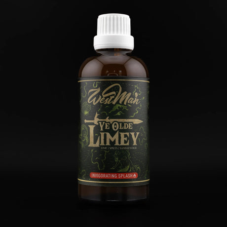 WestMan Shaving Ye Olde Limey Aftershave Nourishing Splash 100ml