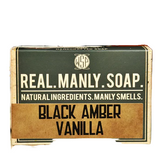 Wet Shaving Products Black Amber Vanille Bar Soap