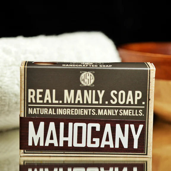 Wet Shaving Products Mahogany Bar Soap 4.5oz