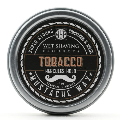 Wet Shaving Products Mustache Wax Hercules Hold Tobacco