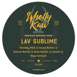 Wholly Kaw Shave Soap Samples 1/4oz
