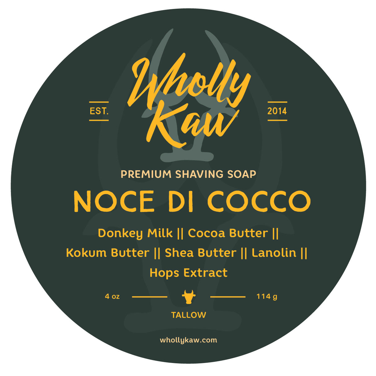 Wholly Kaw Shave Soap Samples 1/4oz