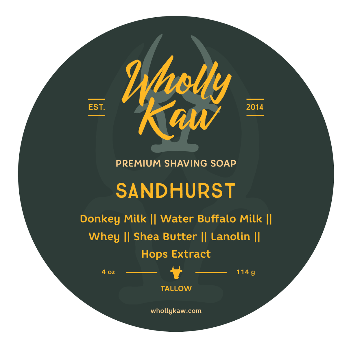 Wholly Kaw Shave Soap Samples 1/4oz
