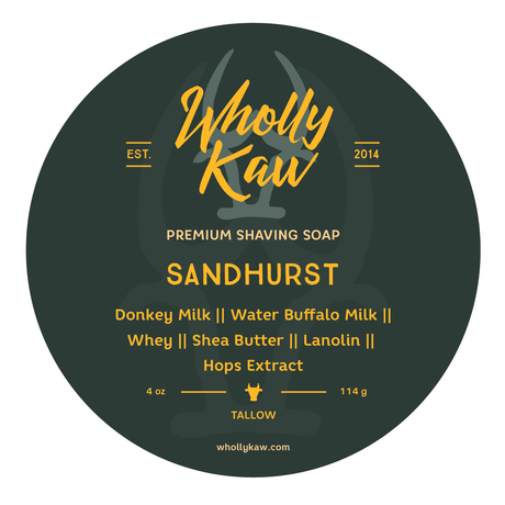 Wholly Kaw Shave Soap Samples 1/4oz