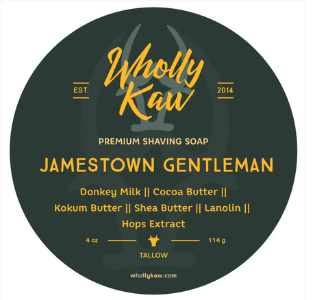 Wholly Kaw Shave Soap Samples 1/4oz