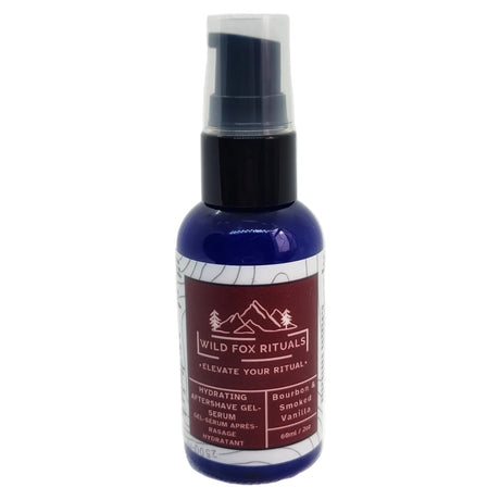 Wild Fox Rituals Bourbon & Smoked Vanilla Hydrating Aftershave Gel-Serum 2oz