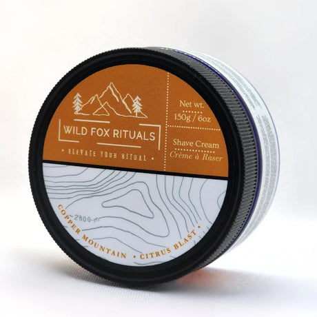 Wild Fox Rituals Citrus Blast Shave Cream – 6 oz