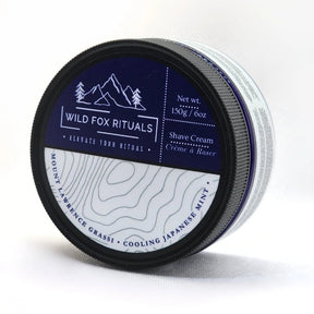 Wild Fox Rituals Cooling Japanese Mint Shave Cream 6oz