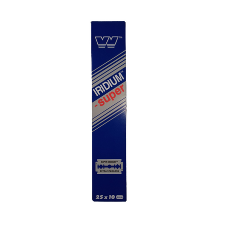 Wizamet Super Iridium Stainless Double Edge Razor Blades