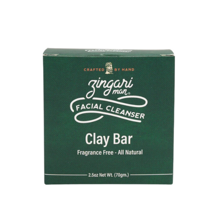 Zingari Man Clay Bar Facial Cleanser 2.5oz