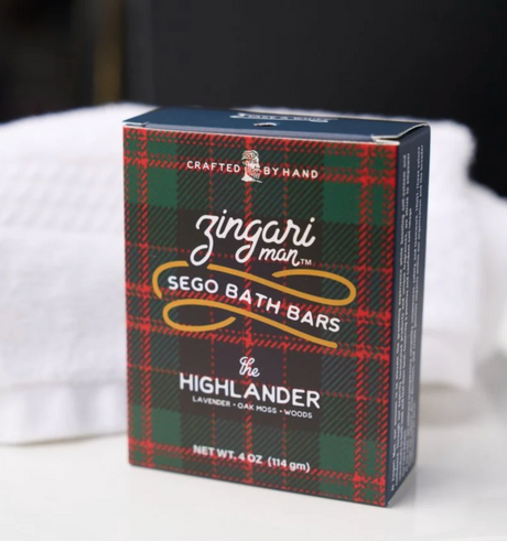 Zingari Man The Highlander Bath Soap 4oz
