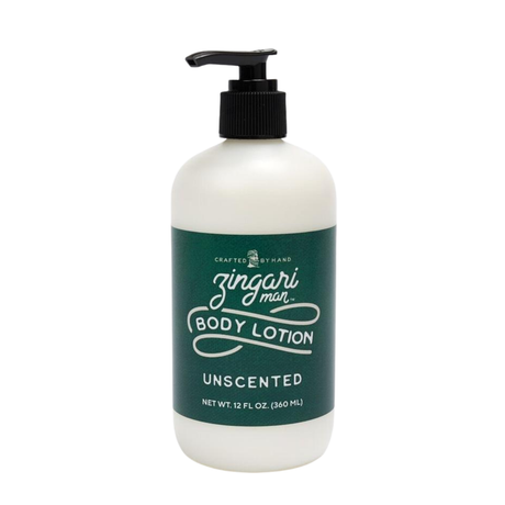 Zingari Man Unscented Body Lotion 12oz