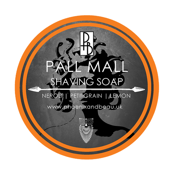 Phoenix and Beau Shave Soap -Pall Mall -  Imported From the  U.K.