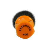 RazoRock 400 Synthetic Shaving Brush - With Noir Plissoft Knot
