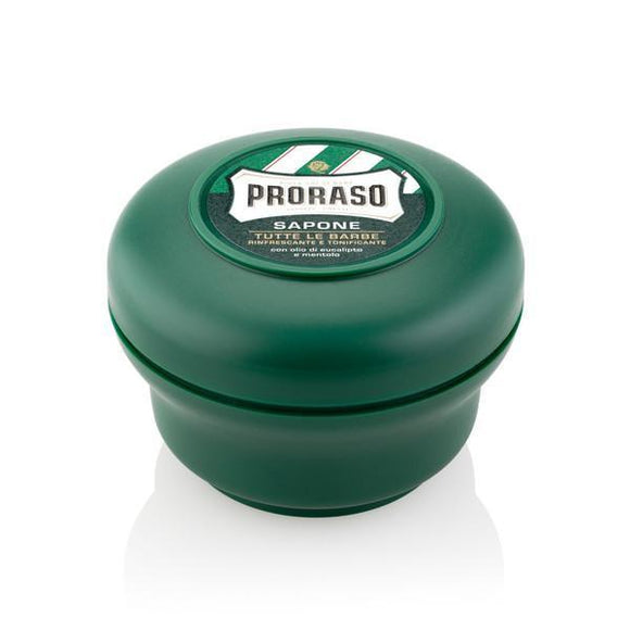 Proraso Shaving Soap Jar - Menthol And Eucalyptus, 5.2 oz (150 ml)
