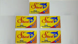 25 Shark Super Chrome Double Edge Safety Razor Blades