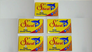 50 Shark Super Chrome Double Edge Safety Razor Blades