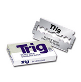 Treet - TRIG Stainless Steel Double Edge Blades - Pack of 10 Blades