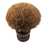 Col. Conk - "Howitzer" 2nd Grade Badger Shaving Brush - Black Handle